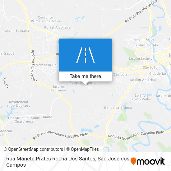 Rua Mariete Prates Rocha Dos Santos map