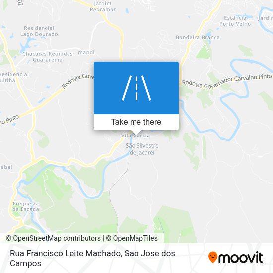 Rua Francisco Leite Machado map