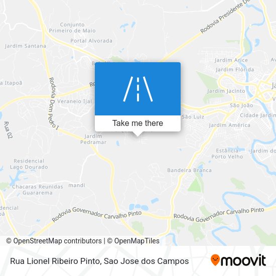Rua Lionel Ribeiro Pinto map
