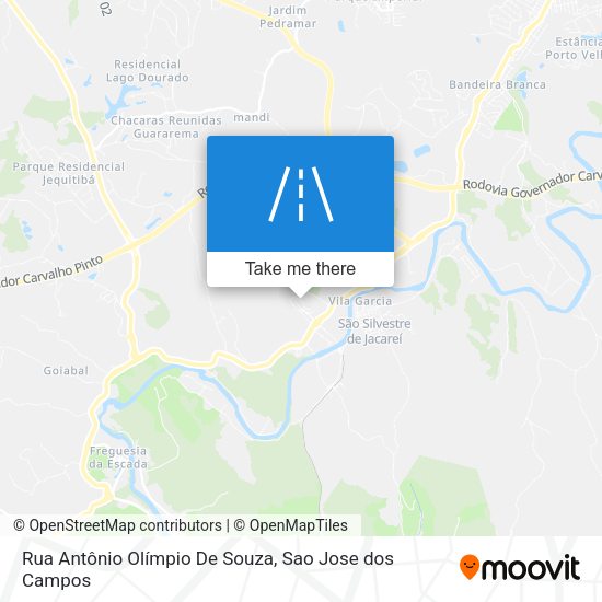 Rua Antônio Olímpio De Souza map