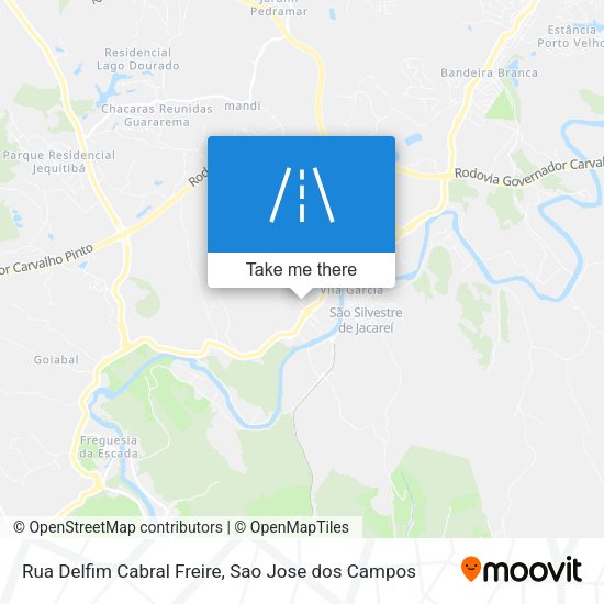 Rua Delfim Cabral Freire map