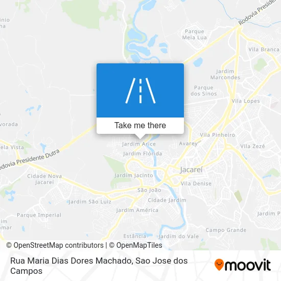 Rua Maria Dias Dores Machado map