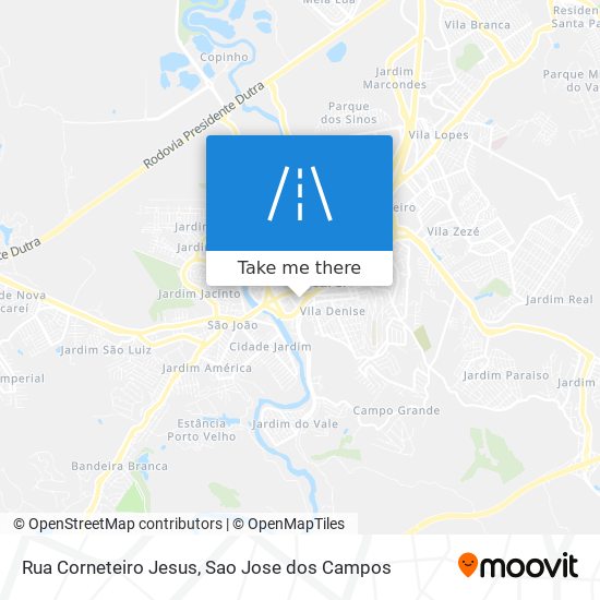 Rua Corneteiro Jesus map