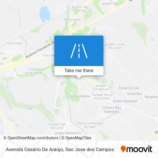 Avenida Cesário De Araújo map