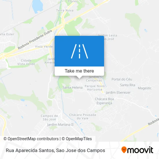 Rua Aparecida Santos map