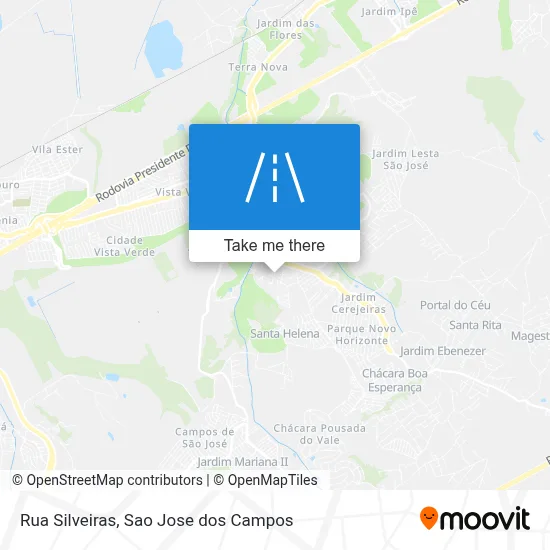 Rua Silveiras map
