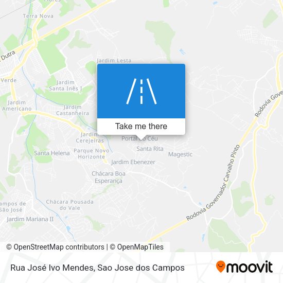 Rua José Ivo Mendes map