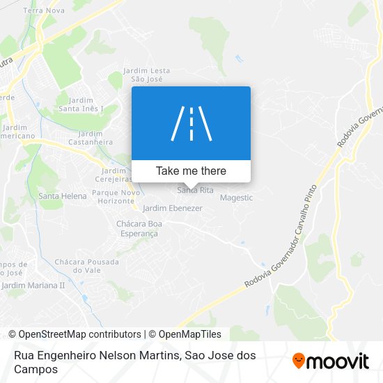 Rua Engenheiro Nelson Martins map