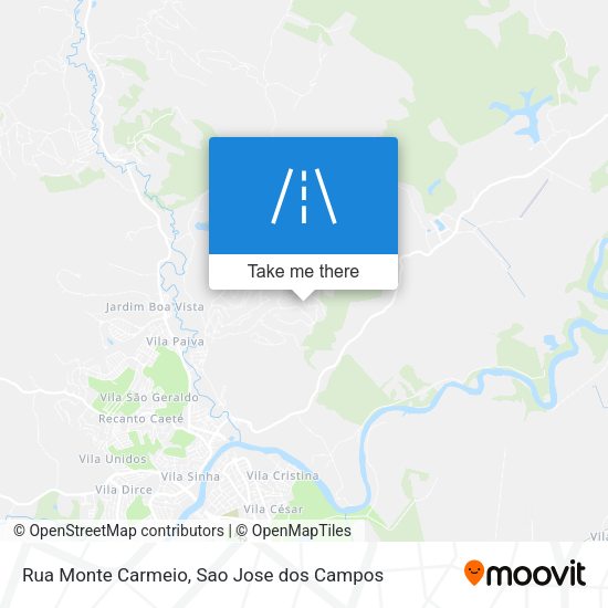 Rua Monte Carmeio map