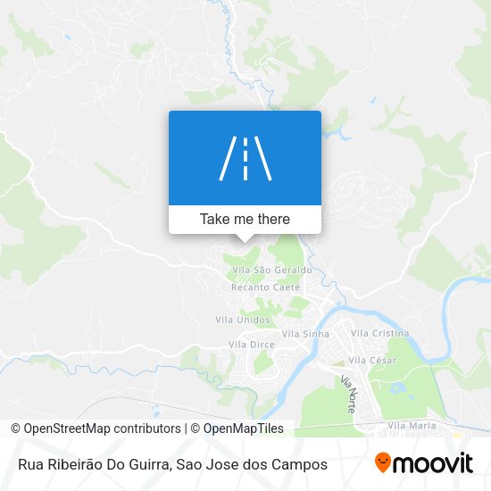 Rua Ribeirão Do Guirra map