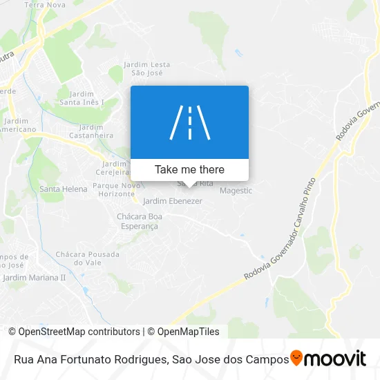 Rua Ana Fortunato Rodrigues map