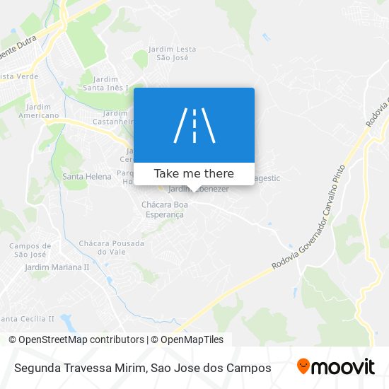 Segunda Travessa Mirim map