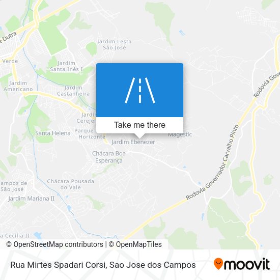 Rua Mirtes Spadari Corsi map