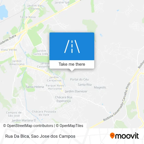 Rua Da Bica map