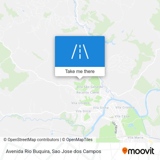 Avenida Rio Buquira map