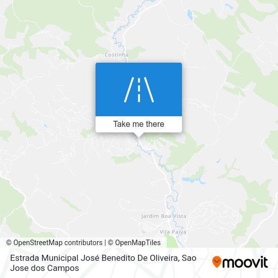 Estrada Municipal José Benedito De Oliveira map