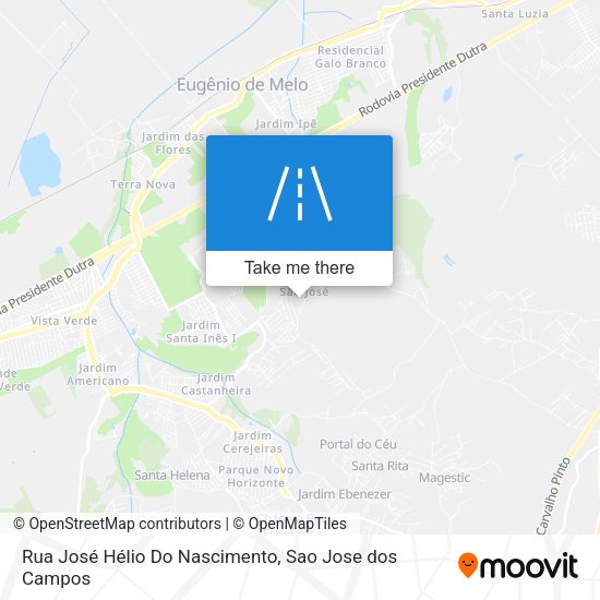 Rua José Hélio Do Nascimento map