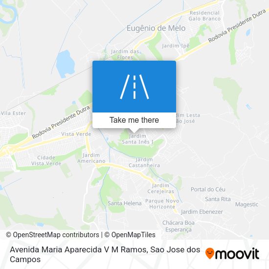 Avenida Maria Aparecida V M Ramos map