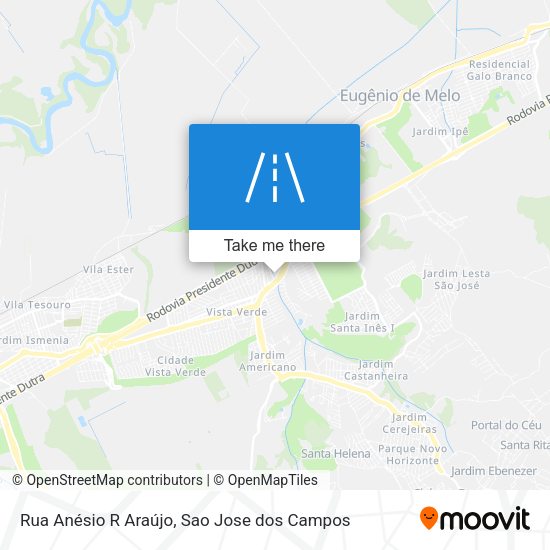 Rua Anésio R Araújo map