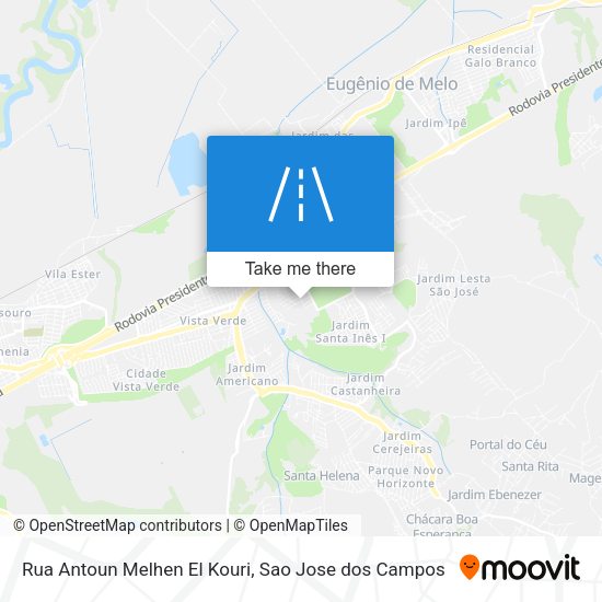Rua Antoun Melhen El Kouri map