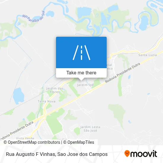Rua Augusto F Vinhas map