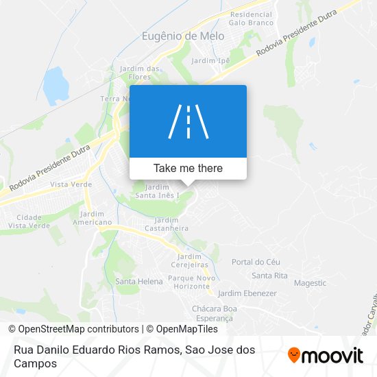 Rua Danilo Eduardo Rios Ramos map