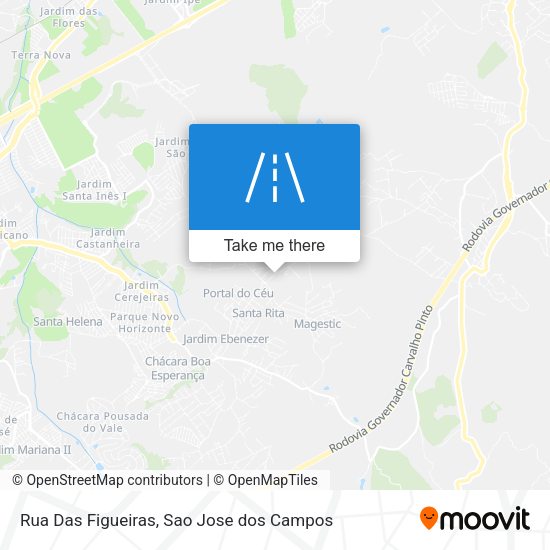 Rua Das Figueiras map