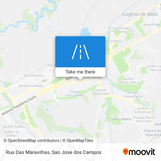Rua Das Maravilhas map