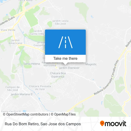 Rua Do Bom Retiro map