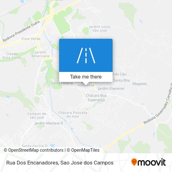 Rua Dos Encanadores map