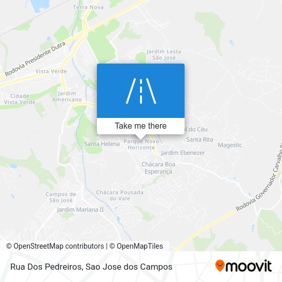 Rua Dos Pedreiros map