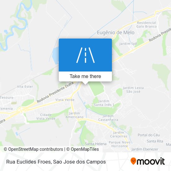 Rua Euclides Froes map