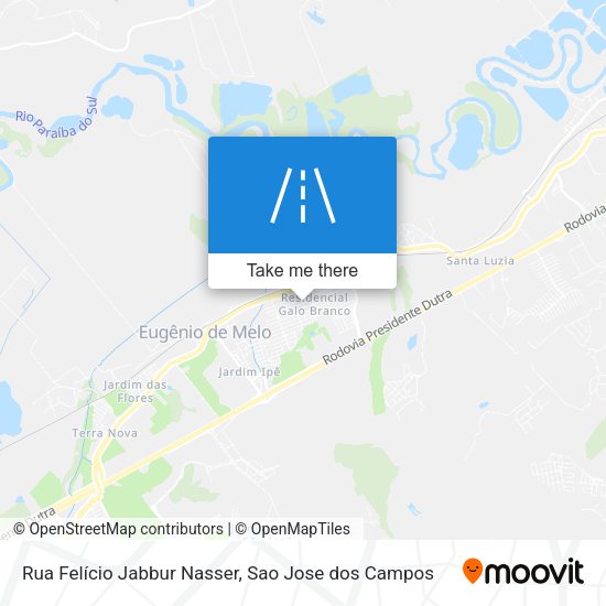 Rua Felício Jabbur Nasser map