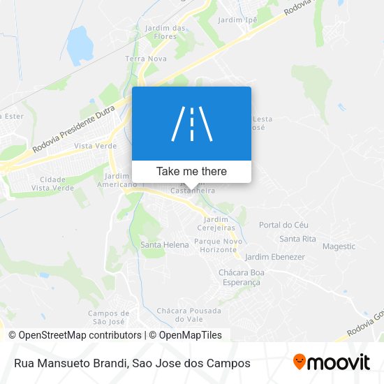 Rua Mansueto Brandi map