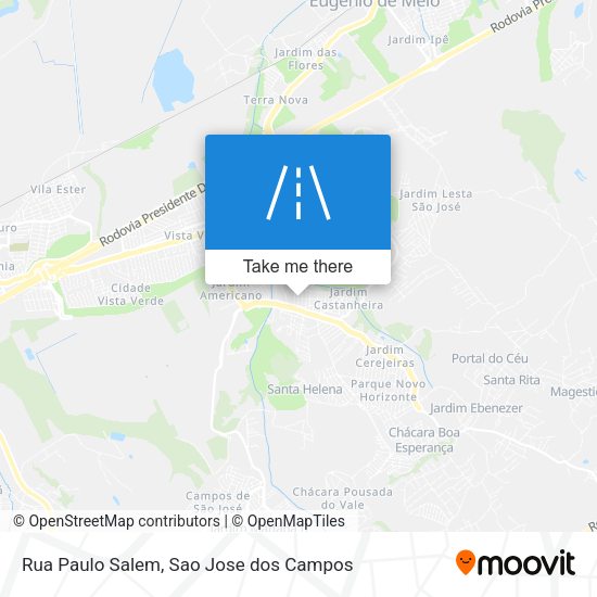 Rua Paulo Salem map