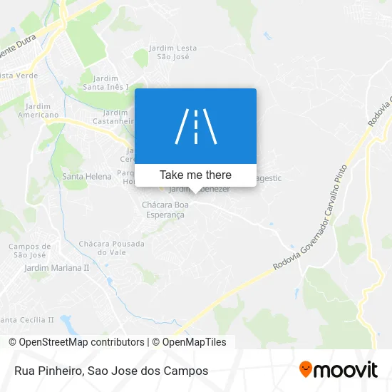 Rua Pinheiro map