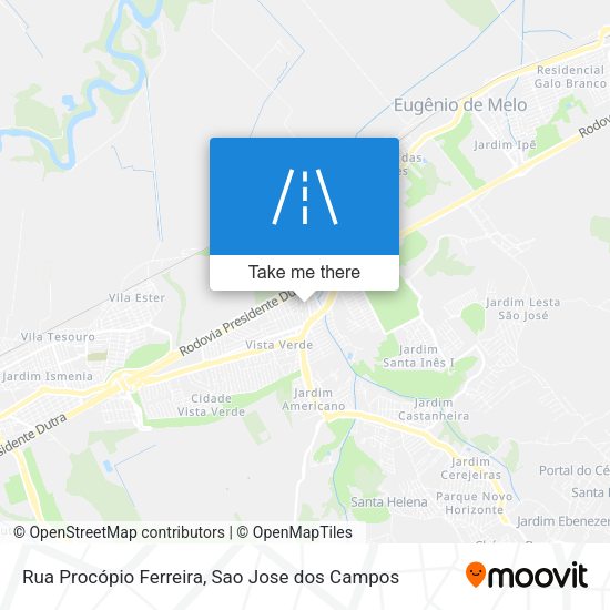 Rua Procópio Ferreira map