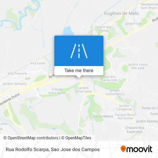 Rua Rodolfo Scarpa map