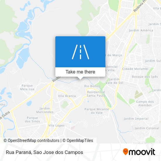 Rua Paraná map