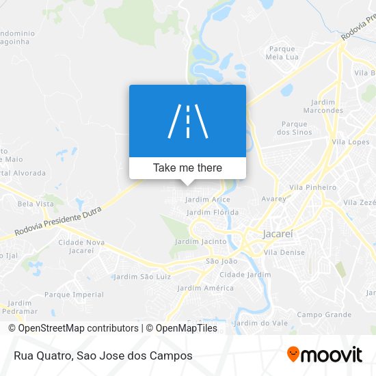 Rua Quatro map