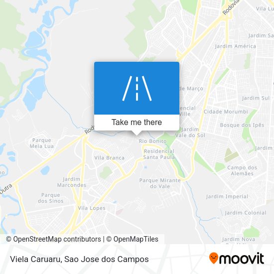 Viela Caruaru map