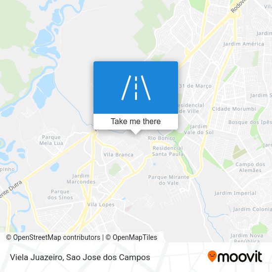 Viela Juazeiro map