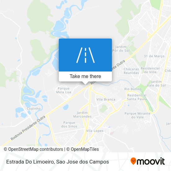 Estrada Do Limoeiro map