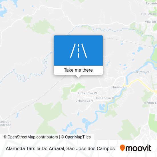 Alameda Tarsila Do Amaral map