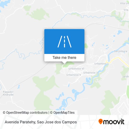Avenida Paratehy map