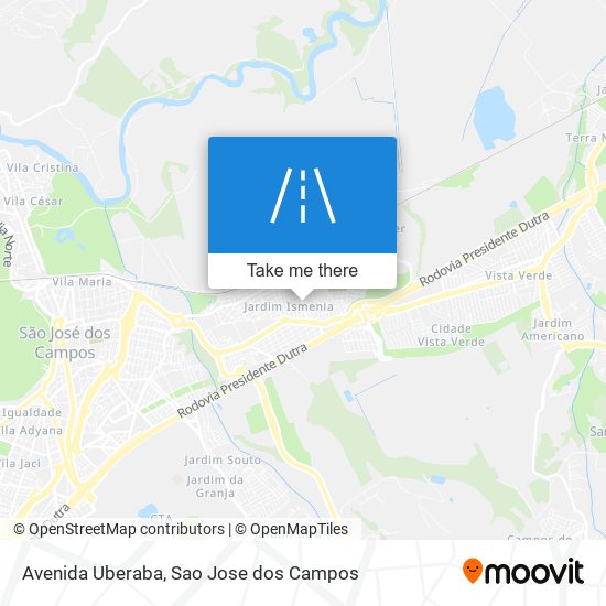 Avenida Uberaba map