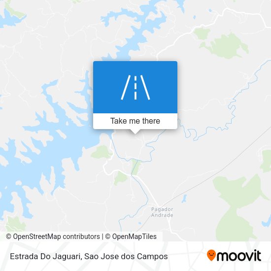 Estrada Do Jaguari map