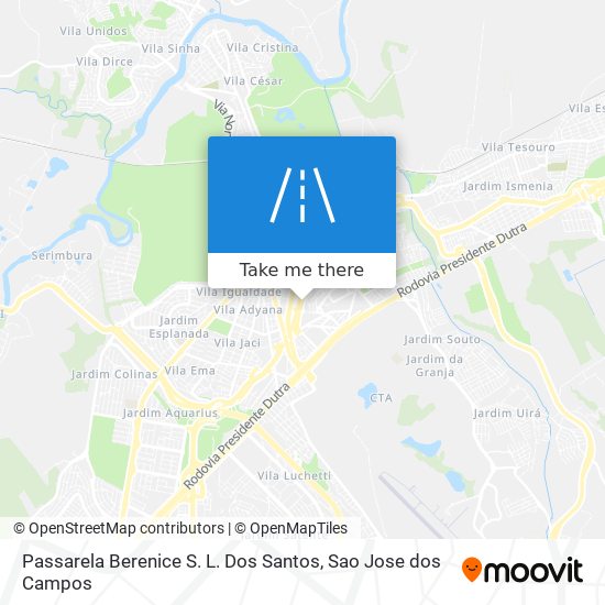 Mapa Passarela Berenice S. L. Dos Santos