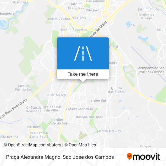Praça Alexandre Magno map
