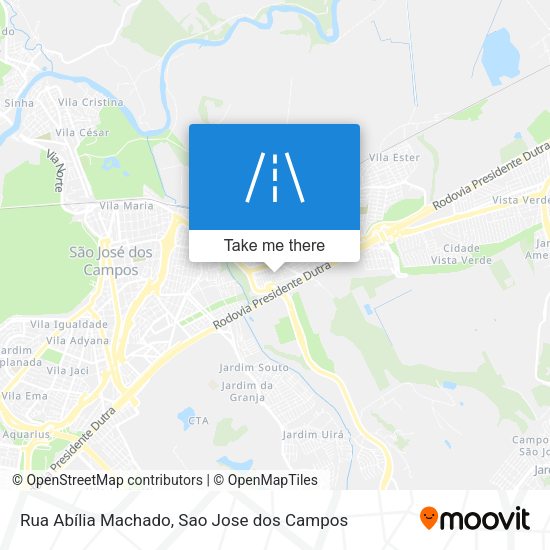 Rua Abília Machado map